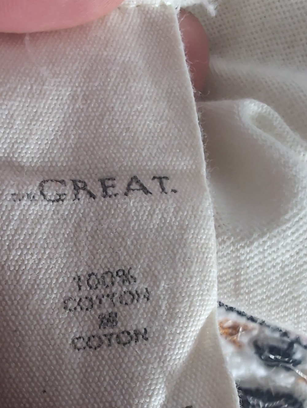 The Great Charm Boxy Crew T-shirt 1 Small - Picture 7 of 9